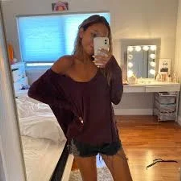 Brandy Melville Burgundy Thin Long Sleeve