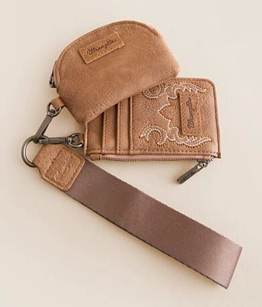Leopard Wristlet