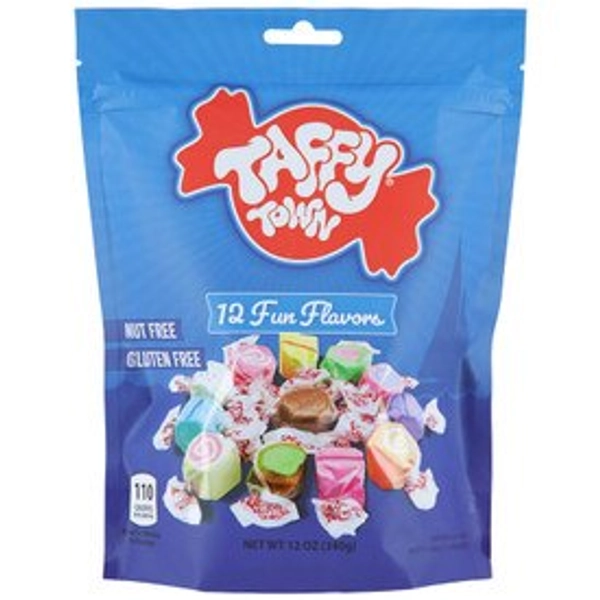 Fun Flavors Salt Water Taffy Bag - 12 Oz.