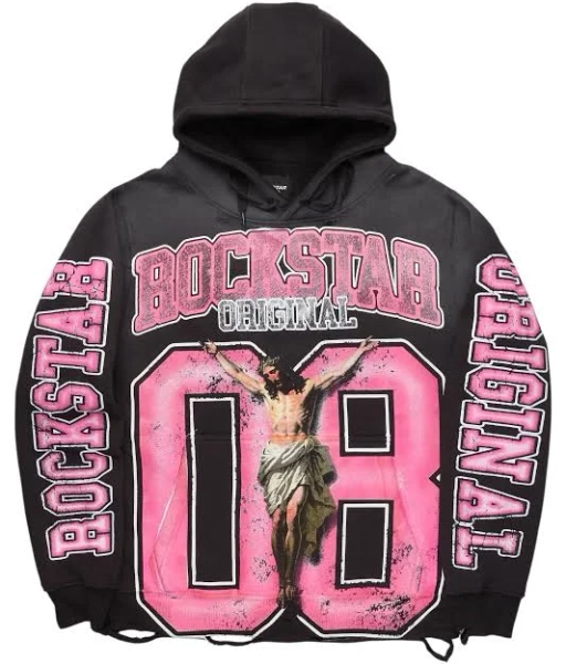 Distressed Fields Graphic Hoodie