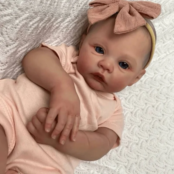 18 Inch Reborn Baby Doll With Soft Body And Realistic 3D Skin Detail | Inspire Essentials