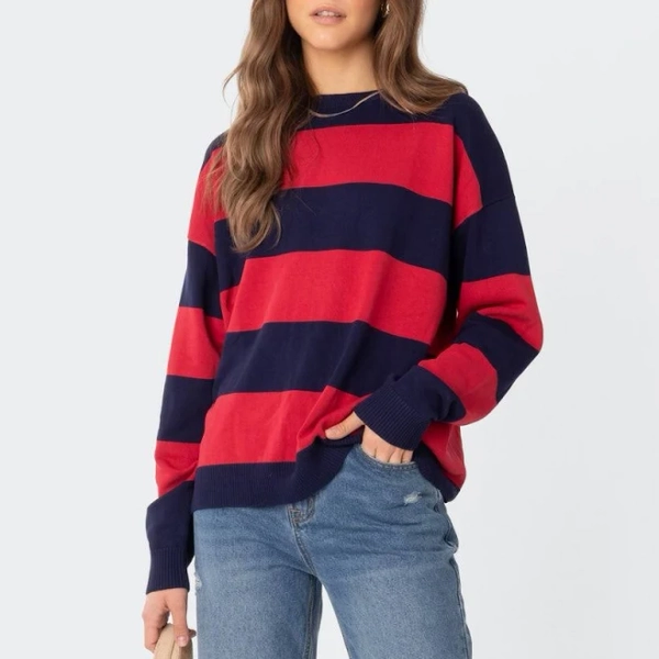 Edikted Women's Logan Light Knit Oversize Sweater