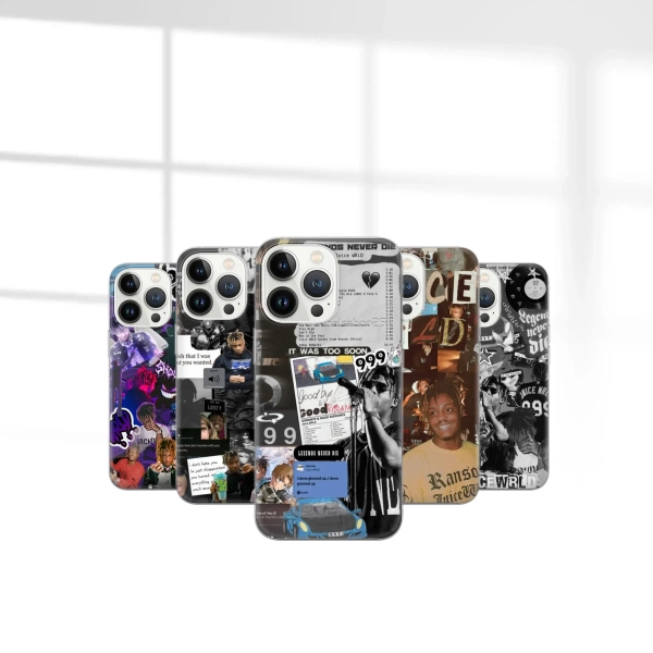 Juice WRLD 999 Phone Case: Protective TPU Gel, UV Print