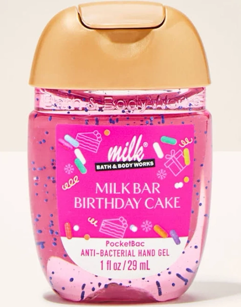 Bath & Body Works Milk Bar Birthday Cake Pocketbac Hand Sanitizer