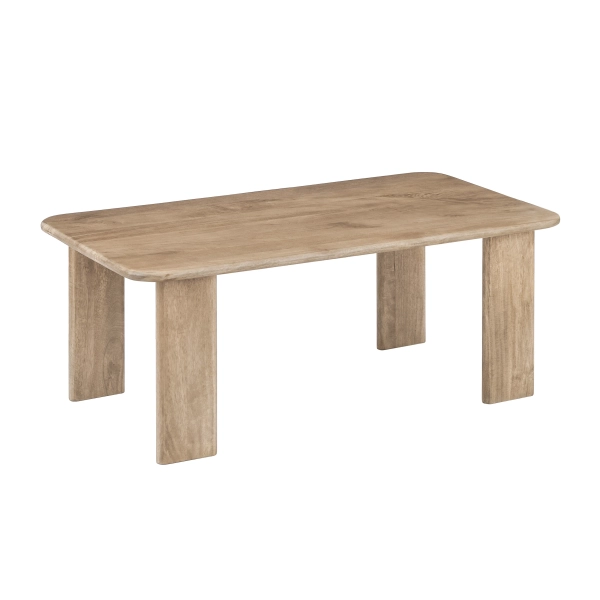 George Oliver  Solid Wood Coffee Table & Reviews | AllModern