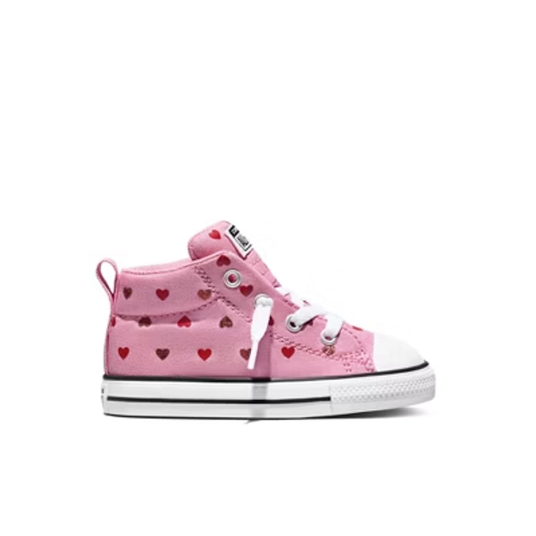 Converse Toddler Street Mid Top Sneakers - Dark Pink 8T