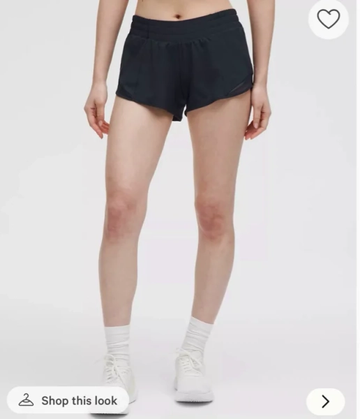 Hotty Hot Low-Rise Lined Short 2.5" - True Navy - 12