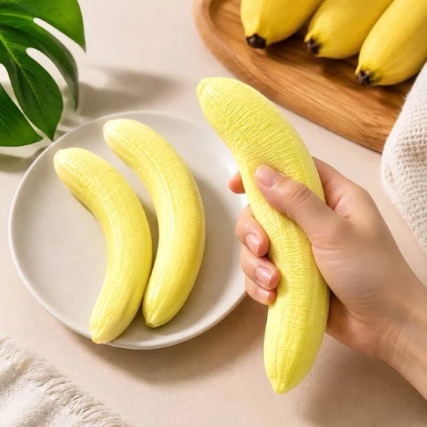 Generic Squishy Imitation fruit toy Banana