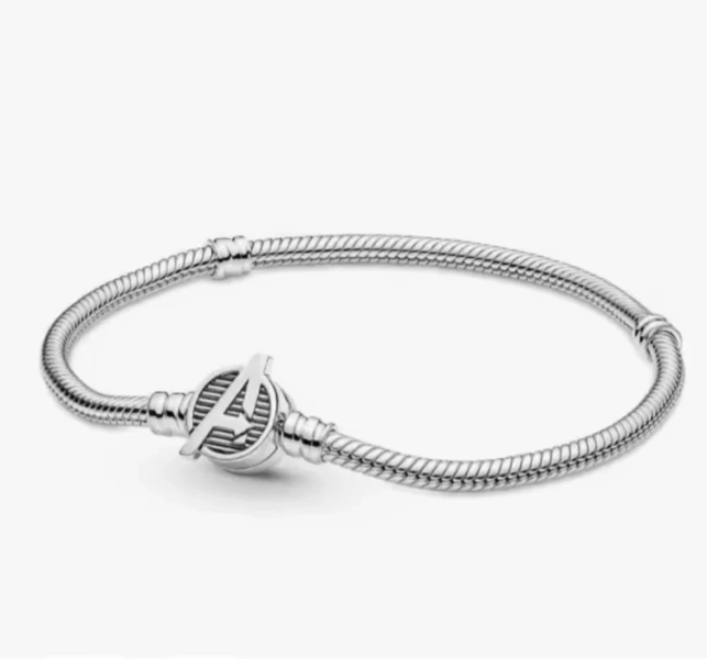2025 Mickey Mouse Spider Man Heart Clip Original 925 Silver Plated Bracelet Love Buckle Bead Decoration DIY Women's - AliExpress 