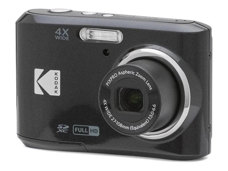 KODAK PIXPRO Friendly Zoom FZ45-BK - Digital camera - compact - 16.0 MP - 1080p / 30 fps - 4x optical zoom - (Black) - Walmart.com