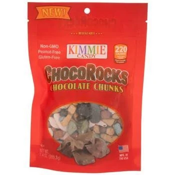 Kimmie Candy ChocoRocks Chocolate Chunks Rocks Pebbles Stones