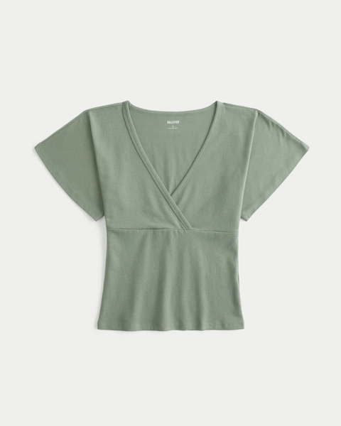 Wrap V-Neck Top
