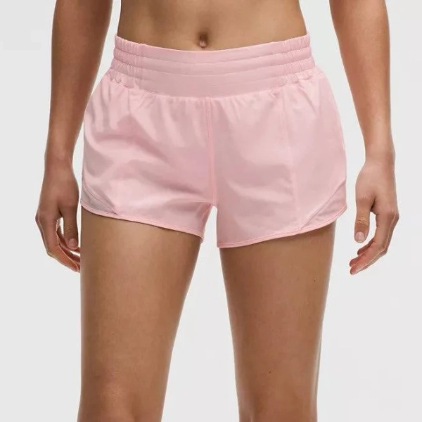 Lululemon Women's Hotty Hot High-Rise Shorts - 2.5" PINK PEARL / 10