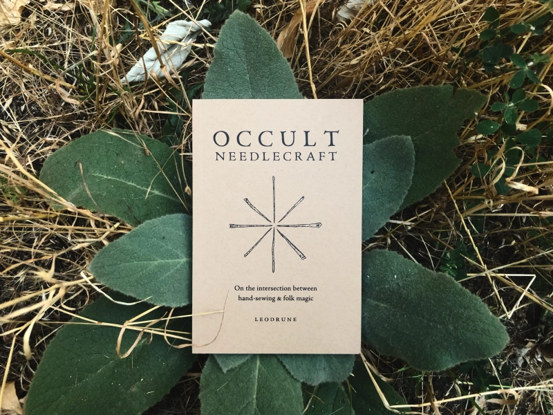 Occult Needlecraft: On the intersection between hand-sewing & folk magic