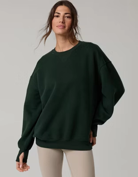 OFFLINE By Aerie Cloud Fleece Oversized Crewneck Sweatshirt