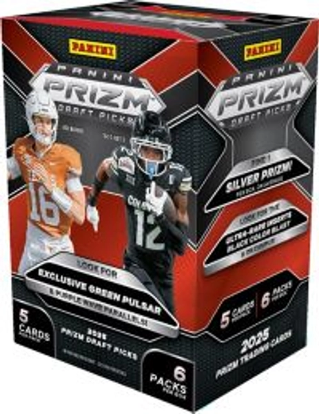 2025 Panini Prizm Draft Picks College Football Blaster Box
