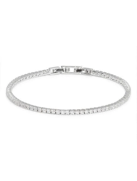 Nordstrom Cubic Zirconia Tennis Bracelet in Gold