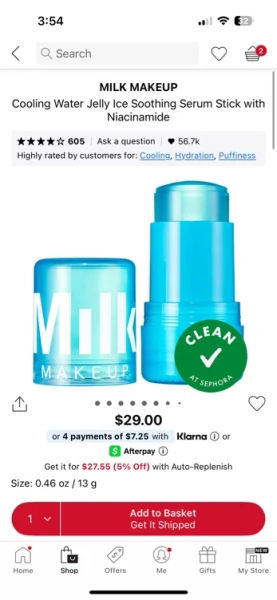 Cooling serum stick-Sephora