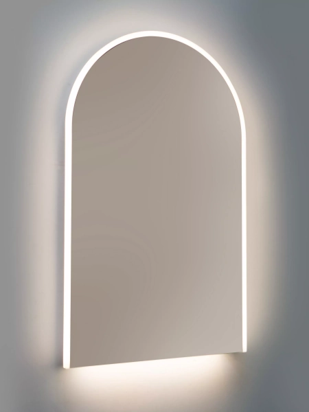 John Lewis Aura Arched Illuminated Mirror