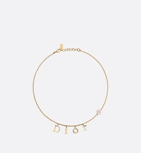 Dior Mini Daisy Necklace