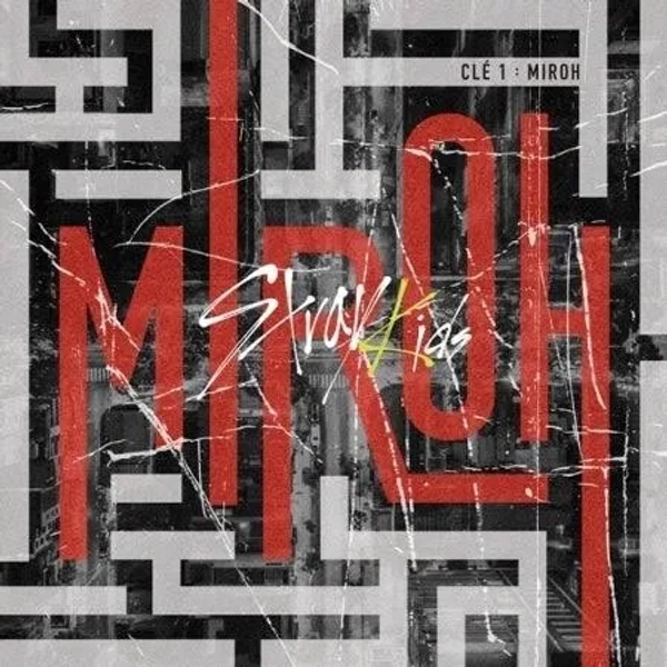 Stray Kids - [Cle 1:Miroh] Normal Album Random Ver CD+PhotoBook+3p QR PhotoCard+1p PostCard+Tracking K-POP Sealed
