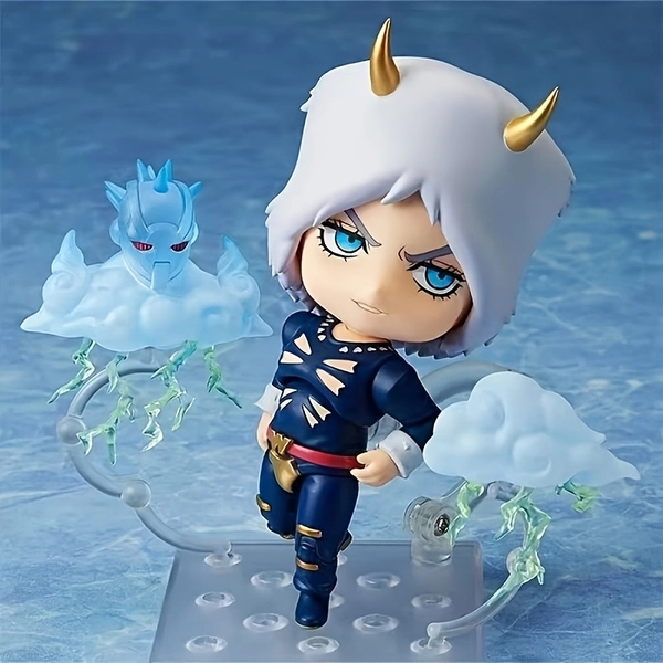 A 3.93-Inch Anime Figurine, Featuring a Poseable Character Model, Perfect for Decorating Tables During Christmas, Halloween, Easter, Valentine'S Day, And Other Festive Occasions, Suitable for All Seasons