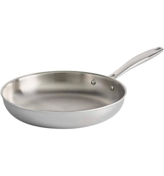 Tramontina Fry Pan Stainless Steel Tri-Ply Clad