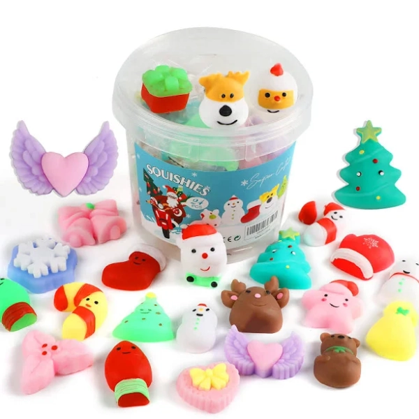 KINGYAO Squishy Fidget Toys Mini Mochi Squishies