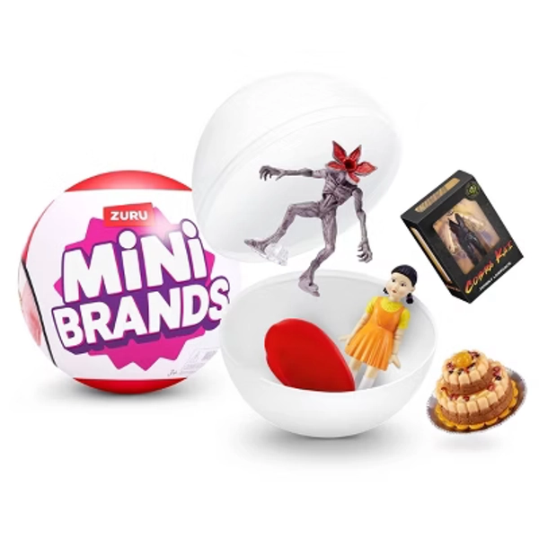 Mini Brands Netflix Series 1 Collectible Capsule: PVC Fantasy Mini Figures Set of 5