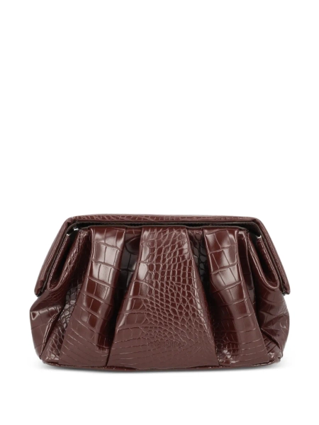 Themoirè pochette Afrodite à effet peau de crocodile | Taille unique