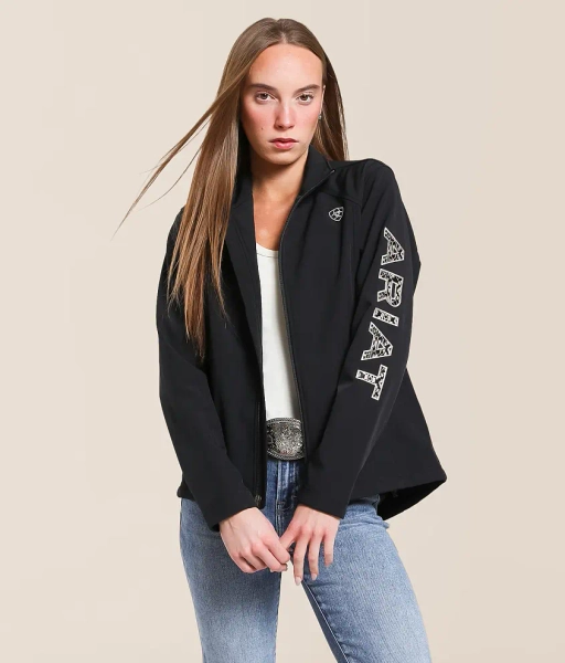 X-Small Black Softshell Jacket