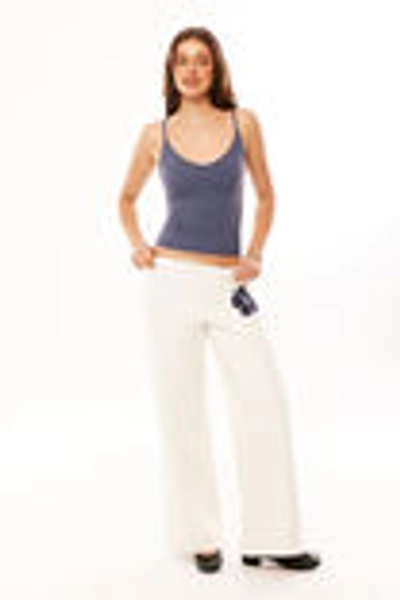 Raine Straight Leg Track Pant - Hibiscus