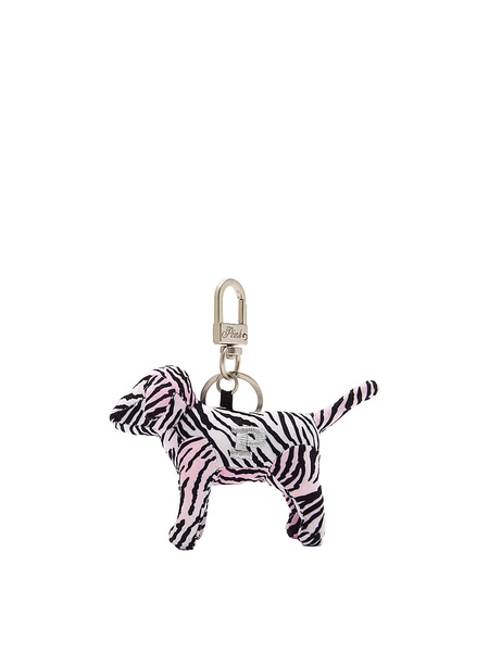 PINK Micro Dog™ Keychain Charm