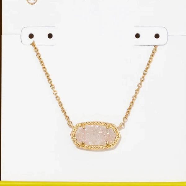 Kendra Scott Elisa 14k Gold-Plated Mother-of-Pearl Pendant Necklace