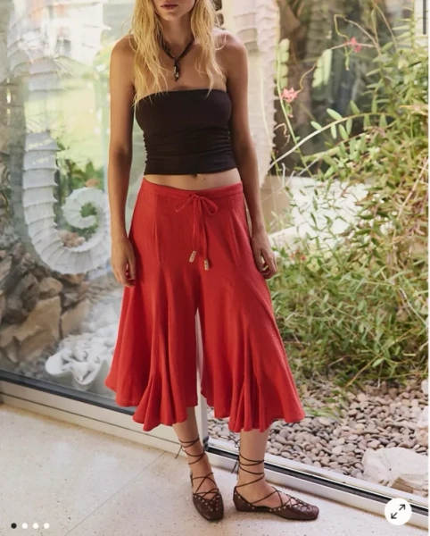 Glow Gaucho Pants