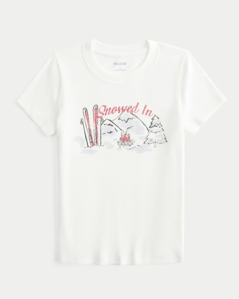 Snowed In Graphic Baby Tee