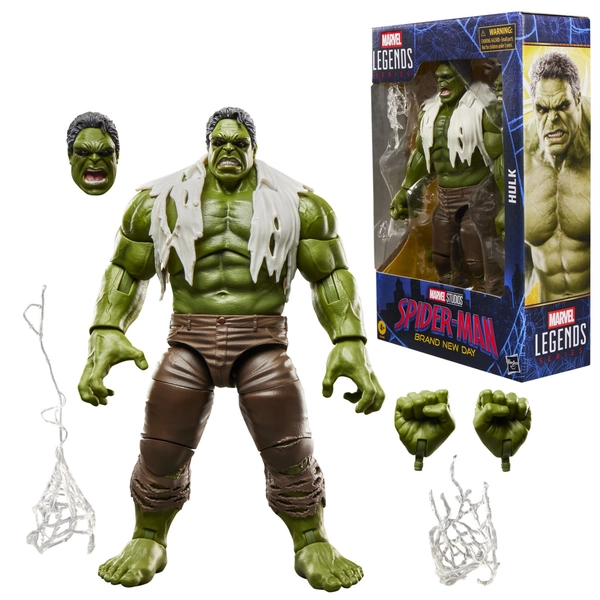 Marvel Legends Series Hulk, Spider-Man: Brand New Day 6" Collectible Action Figure - Walmart.com