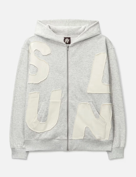 Sunlove - CAPITAL ZIP UP HOODIE | HBX - Globally Curated Fashion and Lifestyle by Hypebeast