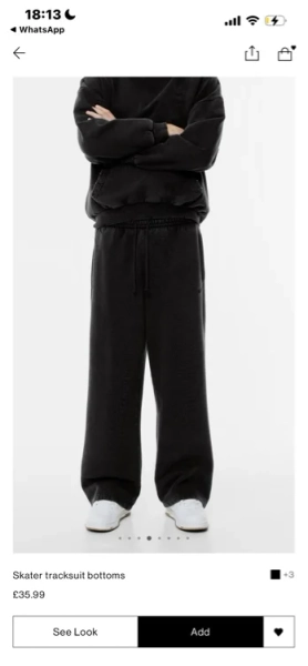 Skater tracksuit bottoms