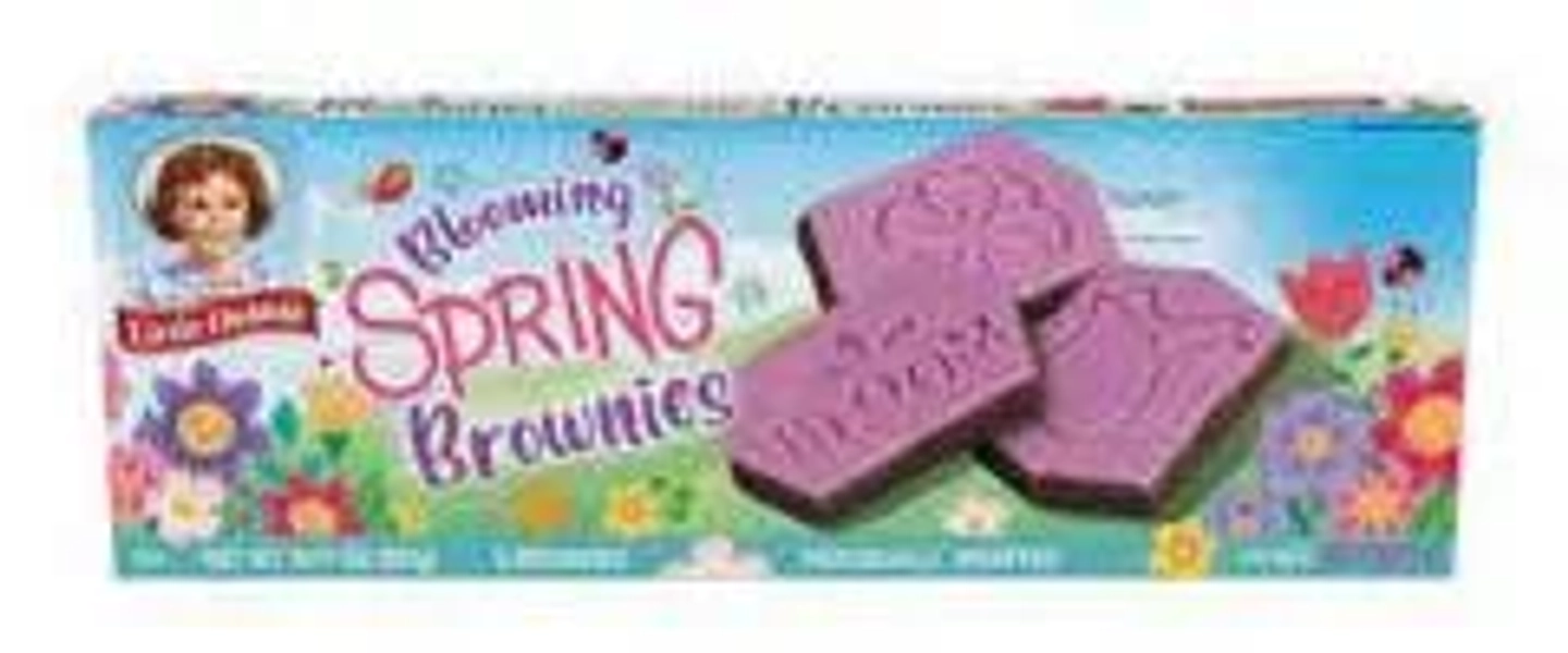 Little Debbie Blooming Spring Brownies