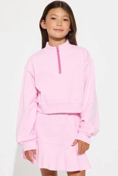 Fashion Nova Kids' Mini Still Daydreaming Sweatshirt and Skirt Set