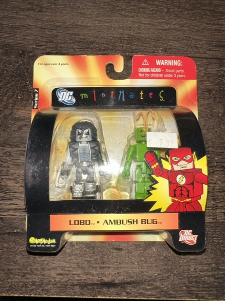 DC MINIMATES: LOBO &amp; AMBUSH BUG 2-PACK (2007) DC Direct/Art Asylum; Series 7 New