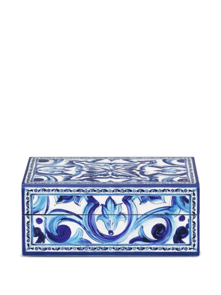 Dolce & Gabbana small decorated trinket box (17.5cm x 12cm) | One Size