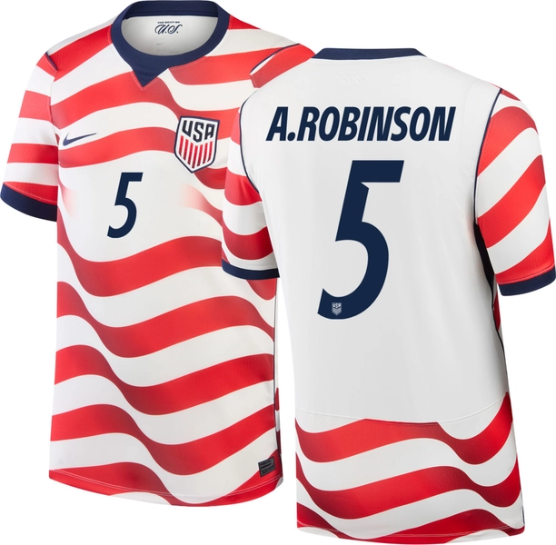 Nike Adult USMNT Antonee Robinson #5 2026 Home Replica Jersey