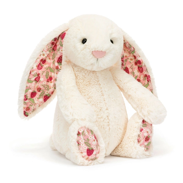 Blossom Cream Bunny 'Berry' Jellycat