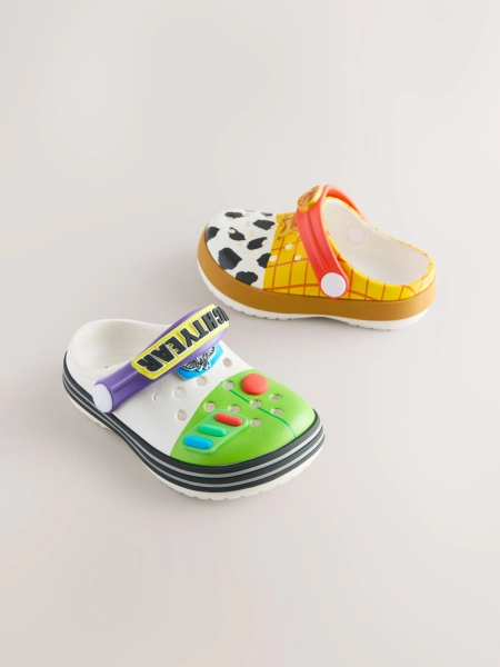 Multi Bright Toy Story Clogs - Size US 5 (UK 4)