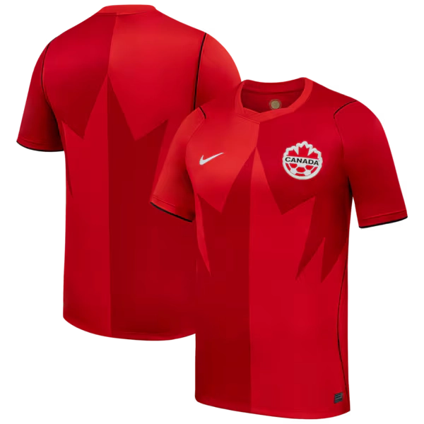  Canada Soccer Nike 2026 Home Stadium Replica Jersey - Red