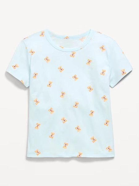 Printed Short-Sleeve T-Shirt for Girls