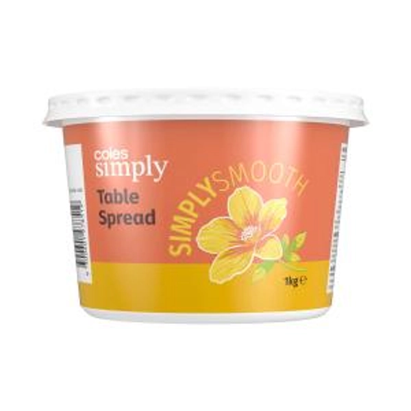 Coles Simply Table Spread | 1Kg