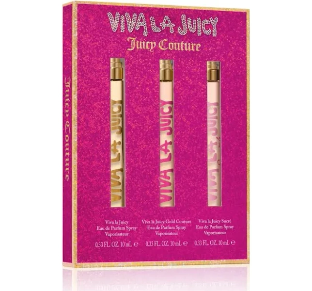 Juicy Couture Viva La Juicy 3-Piece Travel Coffret Fragrance Gift Set